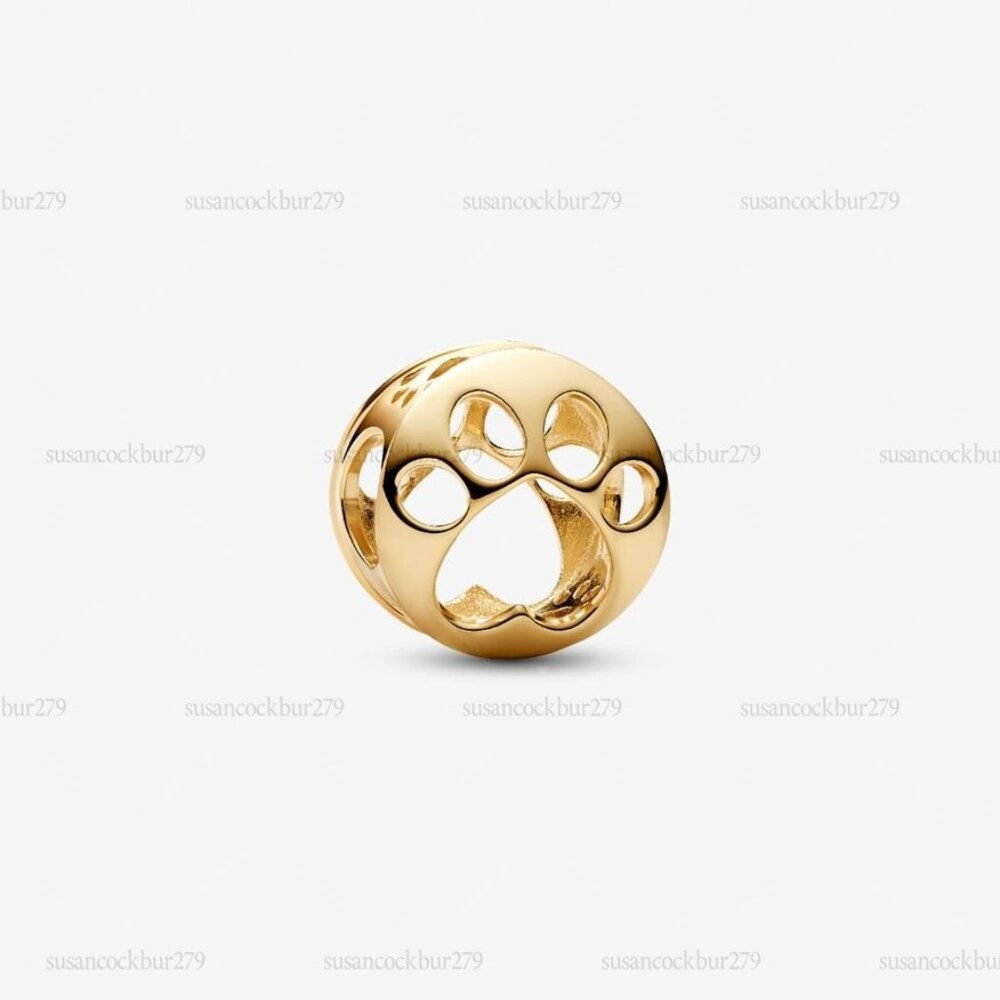 Pandora Openwork Paw Charm|Pendant